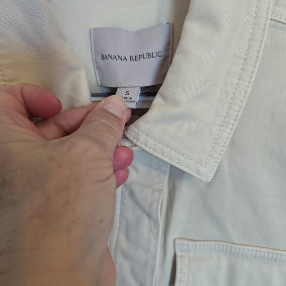 NWT | Banana Republic |  Womens Coverall Beige Andi Moleskin Flightsuit | M - Picture 3 of 14